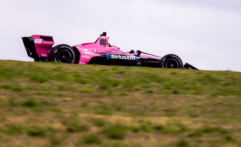 Illustration for article titled Here's All the Action From IndyCar Practice At COTA